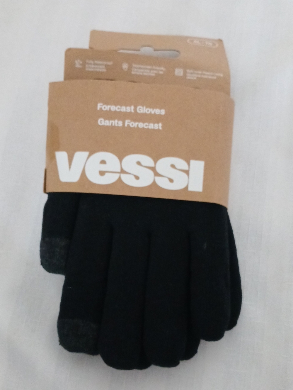 Vessi Men's Forecast Gloves XL - Black NEW